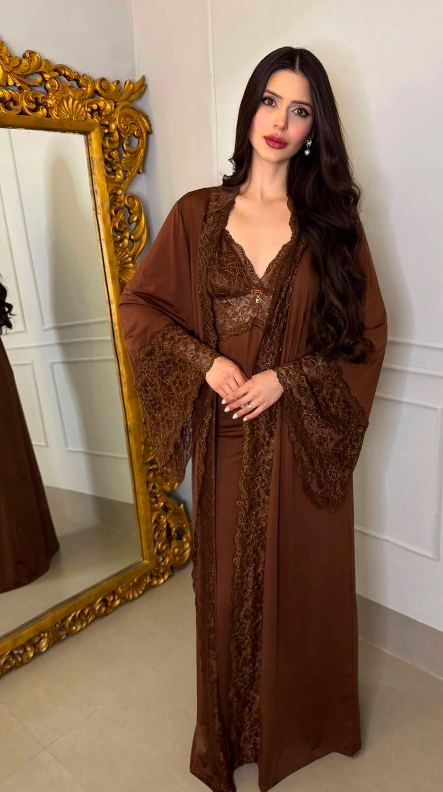 Kit Robe e Camisola Madame