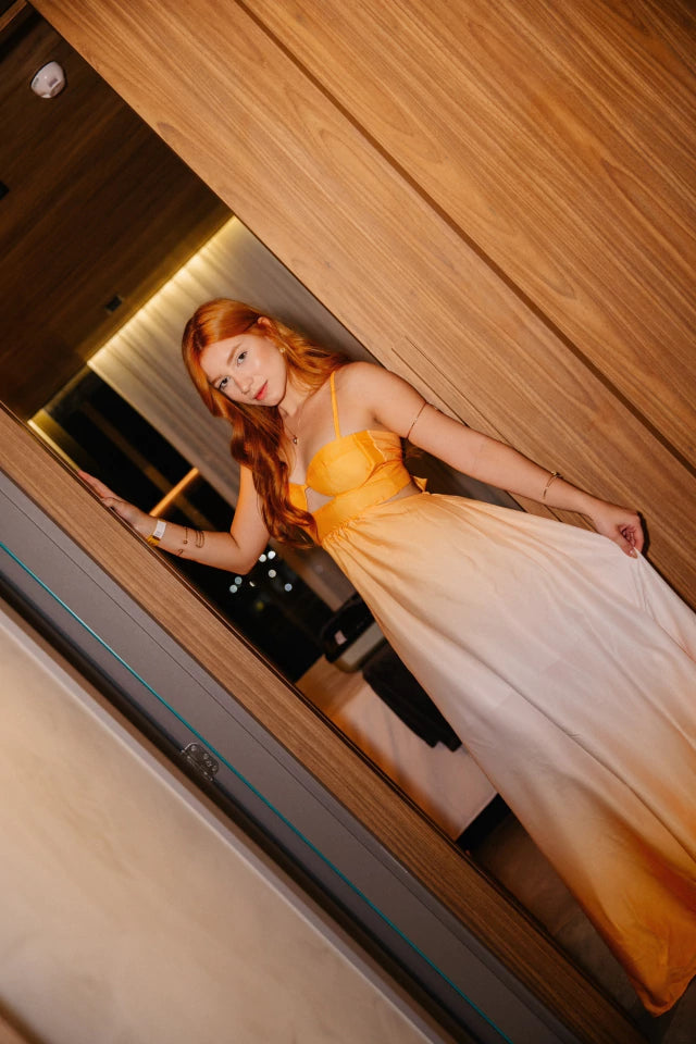Vestido Longo Sunset