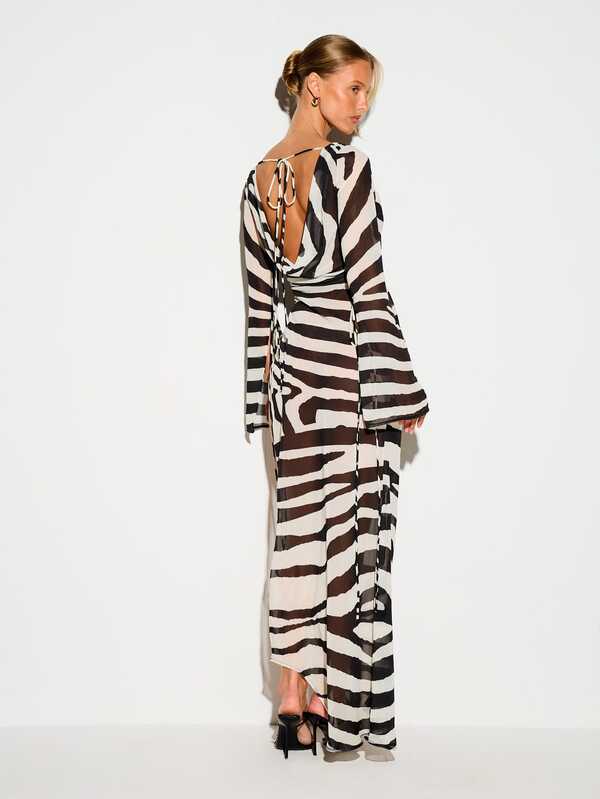 Vestido Aura Zebra