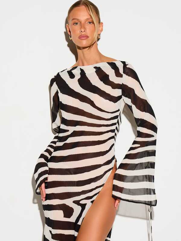 Vestido Aura Zebra