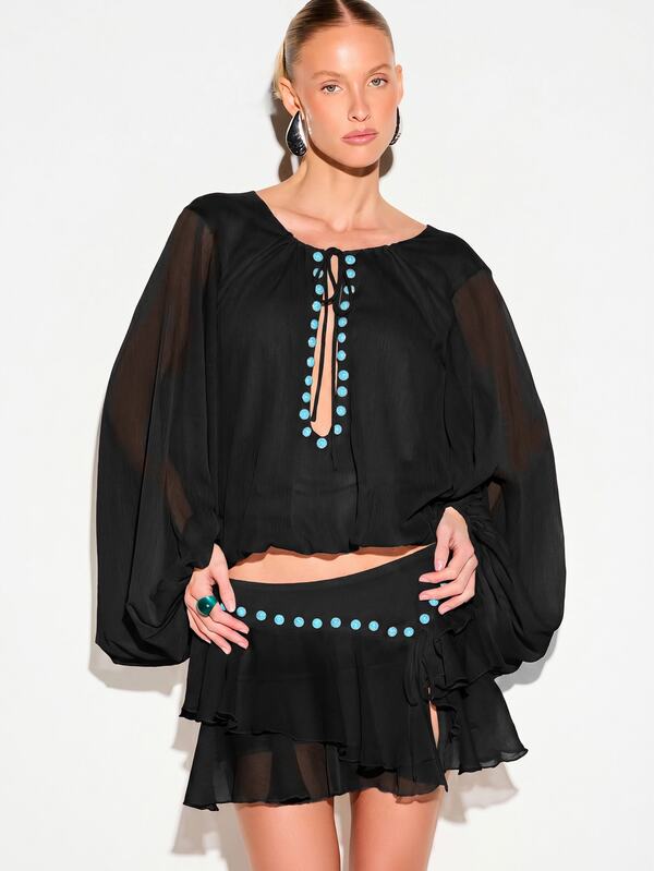 Conjunto Íris Preto