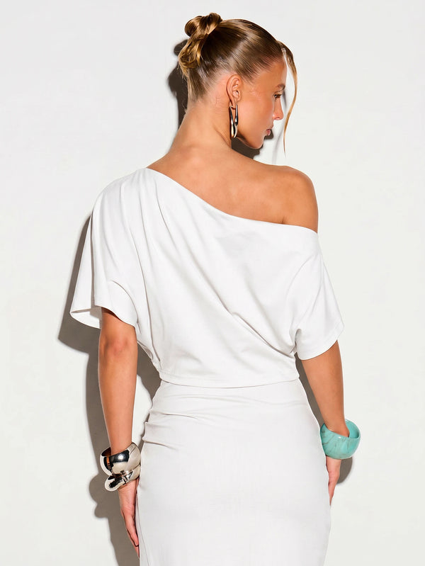 Vestido longo Coral