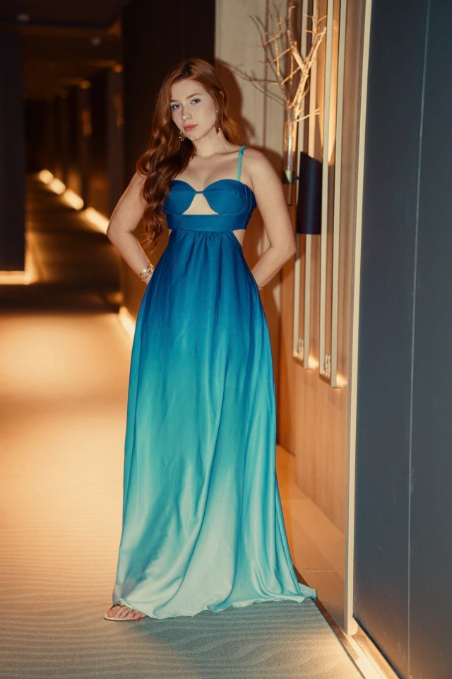 Vestido Longo Sunset