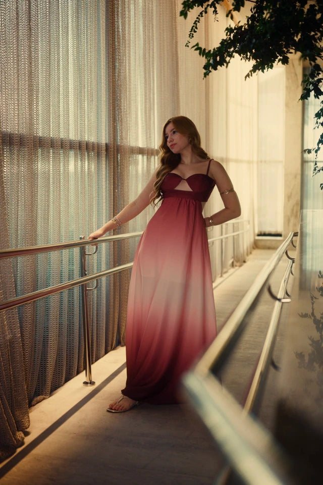 Vestido Longo Sunset