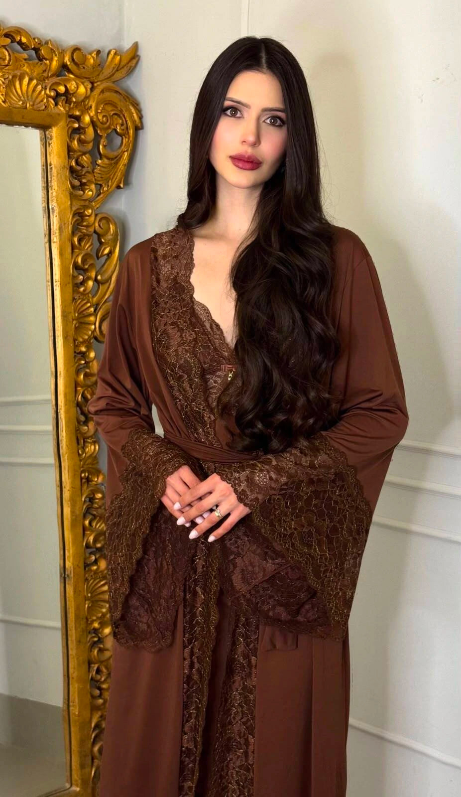 Kit Robe e Camisola Madame